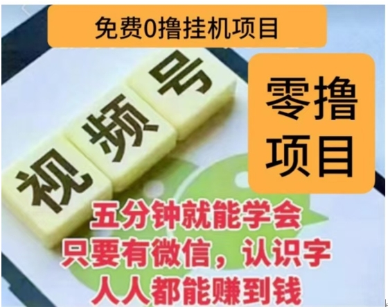 微信视频号挂机零成本撸米项目，单号一天收益多米，帐号越多收益就越高！-六道网创